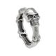 Skull Champion,'Handcrafted 925 Sterling Silver Skull Ring from Bali'