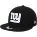 Men's New Era Black York Giants B-Dub 9FIFTY Adjustable Hat