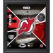 New Jersey Devils Framed 15" x 17" Team Impact Collage with a Piece of Game-Used Puck - Limited Edition 517