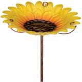 Regal Art & Gift 11921 - Yellow Sunflower Bird Feeder