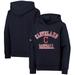 Youth Stitches Navy Cleveland Indians Cooperstown Collection Fleece Pullover Hoodie