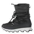 Sorel Women's Kinetic Boot' Boots, Black Black White, 9 UK