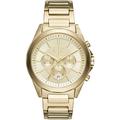 Armani Exchange Watch for Men, Chronograph Movement, 44 mm Gold Stainless Steel Case with a Stainless Steel Strap, AX2602