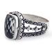 Prasiolite ring, 'Verdant Haven' - Sterling Silver and Prasiolite Ring