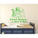 Decal House Classic Winnie the Pooh Nursery Bedroom Wall Decal Vinyl in Green | 22 H x 24 W in | Wayfair NL113-Lime_tree_green