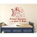 Decal House Classic Winnie the Pooh Nursery Bedroom Wall Decal Vinyl in Red | 22 H x 24 W in | Wayfair NL113-Purple_red