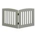 Archie & Oscar™ Daniella Free Standing Pet Gate Wood (a more stylish option) in Brown | 24 H x 48 W x 0.75 D in | Wayfair