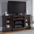 Birch Lane™ Carmine TV Stand for TVs up to 70" Wood/Glass in Brown | 32 H in | Wayfair 3866EB97022642DF9696D5B5CDF595E1