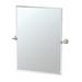 Gatco Tavern Wall Mount Frameless Rectangle Mirror in Gray | 31.5 H x 28 W x 3.13 D in | Wayfair 4029S