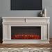 Torrey 60" Landscape Electric Fireplace by Real Flame in White/Brown | 33.63 H x 60.13 W x 13 D in | Wayfair 4020E-BNE