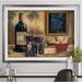 Fleur De Lis Living Les Vins - Picture Frame Print Paper in Brown | 28 H x 38 W x 1.5 D in | Wayfair 83E47892B1BB4EF9AA27E8F92C8D2728