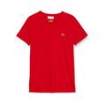 Lacoste Men's TH6710 T-Shirt, Red, 4XL