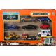 MATCHBOX Geschenkset - 9 Die-Cast-Fahrzeuge für stundenlangen Spielspaß, inklusive exklusivem Design, ultimative Flotte mit allen Sets separat erhältlich, X7111