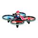 Carrera 370503024 RC Mini Mario-Copter, Rot/Schwarz │ Ferngesteuerter Elektro-Helikopter für drinnen & draußen │mit Ersatz-Rotorblättern & Fernbedienung │ Spielzeug für Kinder ab 8 Jahren & Erwachsene