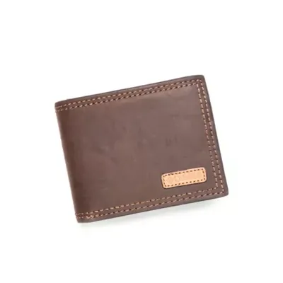  Columbia Men's RFID Passcase with Vachetta Patch Wallet, Brown