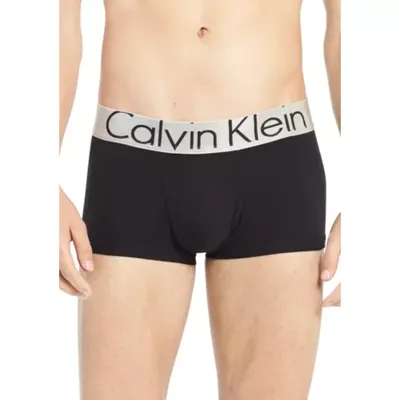 Calvin Klein Black Steel Micro Low Rise Trunks – 3 Pack