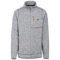 Trespass Men Wallow Warm Fleece Jacket 320gsm for Men/ Gents/ Adults for Walking/ Hiking/ Trekking/ Camping/ Outdoor/ Snowsports/ Skiing/ Snowboarding - Grey Marl, XXS