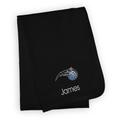 Infant Black Orlando Magic Personalized Blanket