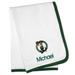 Infant White Boston Celtics Personalized Blanket