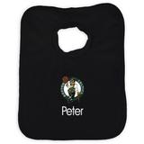 Infant Black Boston Celtics Personalized Bib