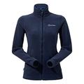 Berghaus Women's Prism Polartec Interactive Fleece Jacket, Added Warmth, Flattering Style, Durable, Dark Blue, 12