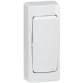 Legrand - Bouton-poussoir asl pour appareillage saillie 6A version étroite 086085 - Blanc