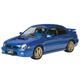 Tamiya Subaru 24231 1:24 Impreza WRX STi-originalgetreue Nachbildung, Modellbau, Plastik Bausatz, Basteln, Hobby, Kleben, Modellbausatz, Zusammenbauen, unlackiert