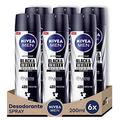 Nivea Men Nivea Men Spray Invisible For Black & White Men Original – 200 ml – 6 Stück