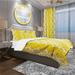 East Urban Home Modern Duvet Cover Set Microfiber in Yellow | Full/Queen Duvet Cover + 2 Shams | Wayfair 5D078E5A2740464D8480A3F8124E8D8E