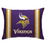 Purple Minnesota Vikings 20" x 26" Plush Bed Pillow