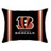 Black Cincinnati Bengals 20" x 26" Plush Bed Pillow