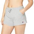 Tommy Hilfiger Damen kort Schlafanzughose, Grau (Grey Heather 004), S