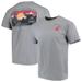 Men's Gray Washington State Cougars Team Comfort Colors Campus Scenery T-Shirt