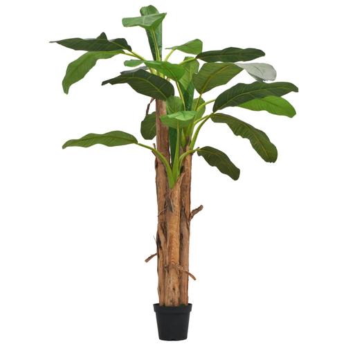 vidaXL Künstlicher Bananenbaum mit Topf 250 cm Grün