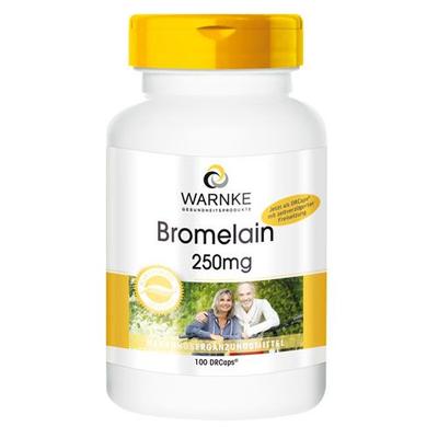 Bromelain 250 mg magensaftresistente Kapseln 100 St magensaftresistent Image