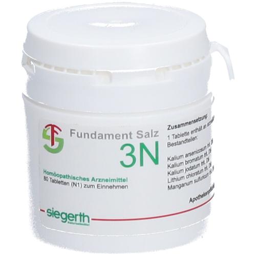 FUNDAMENT-Salz III N Tabletten 80 St