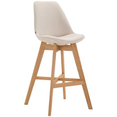 Barhocker Cannes Stoff creme natura Image
