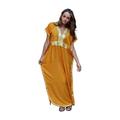 Maison de Marrakech Dark Yellow Maxi Dress Beach Cover up Kaftan, Great for Ramadan, Eid, Winter Dresses, Caftan