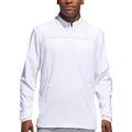 adidas Men's Go-to 1/4 Zip Track Jacket, White (Blanco CZ8197), Large