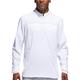 adidas Men's Go-to 1/4 Zip Track Jacket, White (Blanco CZ8197), Large