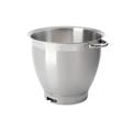 Kenwood Mixing Bowl, Stainless Steel Bowl Chef Elite Food Processor Accessories Stainless Steel Bowl Elite XL SS Bowl 6,7 Liter Silver