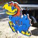 Kansas Jayhawks Premium Alternate Steel Hitch Cover