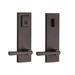 Baldwin Prestige Complete Entry Lever Set w/ Single Cylinder Deadbolt & Door Lever in Brown | 6 H x 10 W x 13.4 D in | Wayfair 183SPEXSPLSQR11PSMT