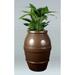 Allied Molded Products Reflection Composite Pot Planter Plastic/Metal in Green | 34 H x 34 W x 32 D in | Wayfair 1LEL-3432-PD-33
