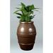 Allied Molded Products Reflection Composite Pot Planter Composite in Brown | 20 H x 12 W x 12 D in | Wayfair 1LEL-1220-DC-11