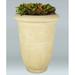 Allied Molded Products Venus Composite Pot Planter Composite in Orange/White | 30" H x 36" W x 23" D | Wayfair 1V-3630-PD-15