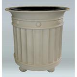 Allied Molded Products Virginia 36 Gallon Trash Bin Fiberglass in Green/Blue | 37 H x 33 W x 33 D in | Wayfair VA-3337TA-PD-36