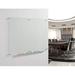 Audio-Visual Direct Wall Mounted Glass Board Glass in Black/Orange/White | 39 H x 1 D in | Wayfair GB100150-NCAT
