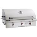 American Outdoor Grill Built-In Convertible Gas Grill Stainless Steel in White | 19.5 H x 40.25 W x 26.5 D in | Wayfair 36NBT-00SP