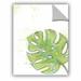 Bay Isle Home™ Carlton Garden Tropical One Removable Wall Decal Vinyl in Green/White | 10 H x 8 W in | Wayfair BAYI6902 37105336